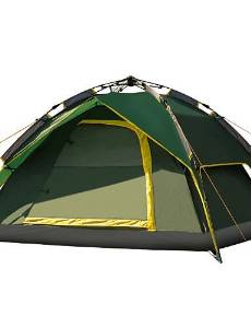 QQ Tripolar,3-4 Person Outdoor Waterproof Rainproof Camping Tent Quick Automatic Opening Family Tent Fa2117X