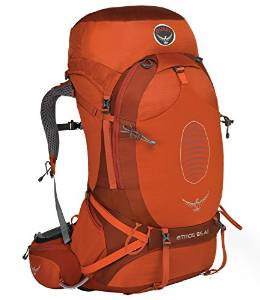 Osprey Atmos AG 65 Hiking Backpack Large Cinnabar Red