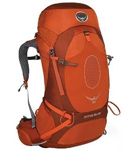 Osprey Atmos AG 50 Hiking Backpack Cinnabar Red