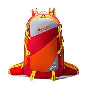 MAKINO Backpack Outdoor Hiking Daypack 5545 , Red