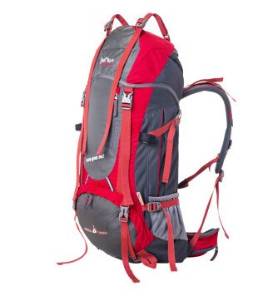 Professional Men's Outdoor Backpack Backpack Backpack Outdoor 55 L Travel Bag Out Necessary Big Red