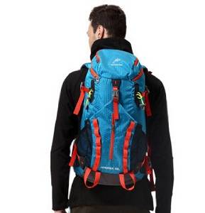 Large Outdoor Climbing Package Classic Blue Travel Camping Backpack Backpack 40 L