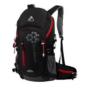 The Large Capacity Backpack Hiking Sports Outdoor Climbing Package Travel Backpack Black Men and Women