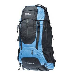 Men's and Women's Hiking Backpack Large Capacity 65 L Waterproof Travel Outside Baohu Sports Professional Backpack Blue 60 L