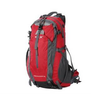 Emblem of Antelope Outdoor Products Professional Mountaineering Backpack Bag Men and Women 40 L Couples Hiking Travel Backpack Couple Red