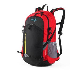 Outdoor Climbing Package Sport Tourism Waterproof Super Light Travel Hiking Backpack Red 32 L Men and Women