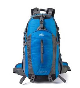 Outdoor Sports Leisure Mountaineering Bag Backpack Travel Bag Men and Women 40 L Blue 40 L