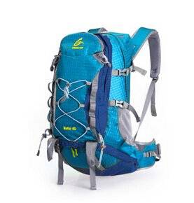 Shoulders 40 L Outdoor Climbing Mountain Hiking Bag Bag Sky Blue 40 L