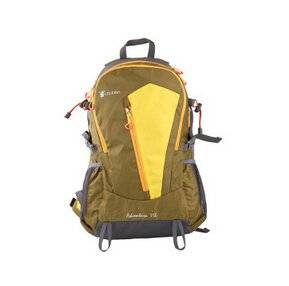 Outdoor Climbing Package Outdoor Equipment 35 L Hiking Backpack Backpack Bag Waterproof Polyester Color Matching Yellow Green Color Matching