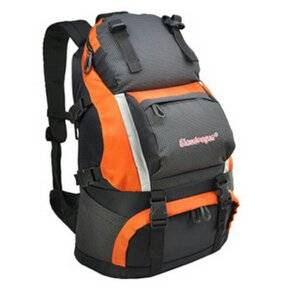 New Outdoor Climbing Package Sport Tourism Travel Han Edition Shoulder Bag Men and Women Backpack Backpack Xueshengchao in Orange