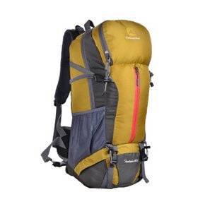 Backpack Outdoor Climbing 40 L Couples Men's and Women's Fashion Tourism Travel Camping High-capacity Yellow