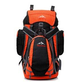 Outdoor Sports Tour Camping Hiking Backpack Professional Mountaineering Baohu Shoulders the Steamed Stuffed Bun Female Bag Orange