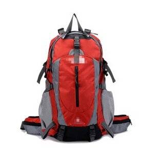 Sports Outdoor Waterproof Backpack Backpack 40 Leisure Sports Bag Red 40 Litres