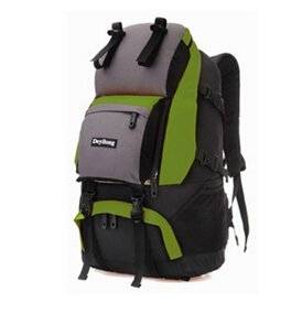 Outdoor Backpack Backpack Travel Backpack Hiking 40 L Fashion Bag Bag Men and Women Green Common Version