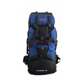 Large Outdoor Men and Women General Mountaineering Bag Backpack Traveling Bag Camping Bag 80 L Blue