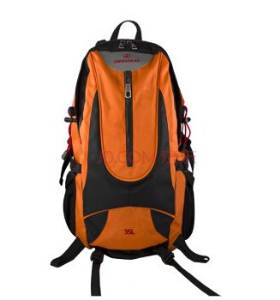 Backpack Outdoor Backpack Backpack Travel Bags Leisure Sports 35 L Water Special Points a Grid Fabric Cover Orange