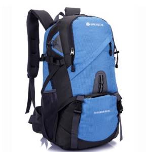 Outside Sports Baohu Backpack Travel Backpack Backpack Large Bag Men and Women the Light Blue