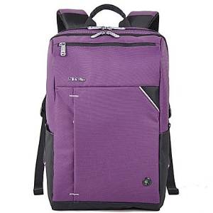 Unisex Fashion Business Leisure Backpack , Purple