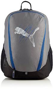 Puma Polyester Grey Casual Backpack (7258002)