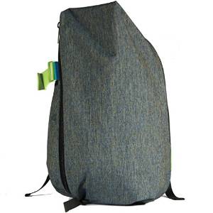 Cote&Ciel Isar Coral Eco Yarn Backpack - Petrol Blue