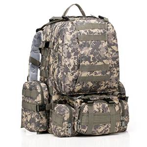 Generic Hiking Camping Mountain Climbing Backpack,Color-ACU Camouflage