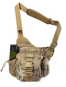 3502 International China Outdoor Super Saddle Bags Inclined Bag, Single Shoulder Bag Containing 15 Independent Space , camouflage