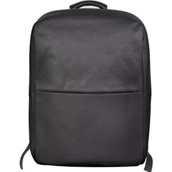 Cote&Ciel Rhine Coated Canvas & Leather Backpack - Black