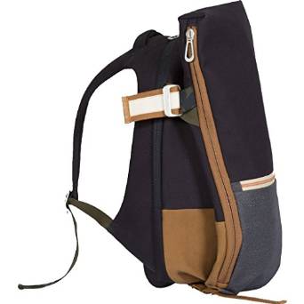 Cote&Ciel Isar Multi Touch Cargo Canvas Backpack - Indigo Blue