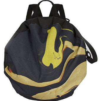 Cote&Ciel Moselle Whorl Eco Yarn Backpack - Ink/Sulphurous Yellow