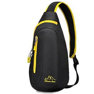 Sling Pack Crossbody Backpack Chest Bag Casual Outdoor Travel Daypacks Black