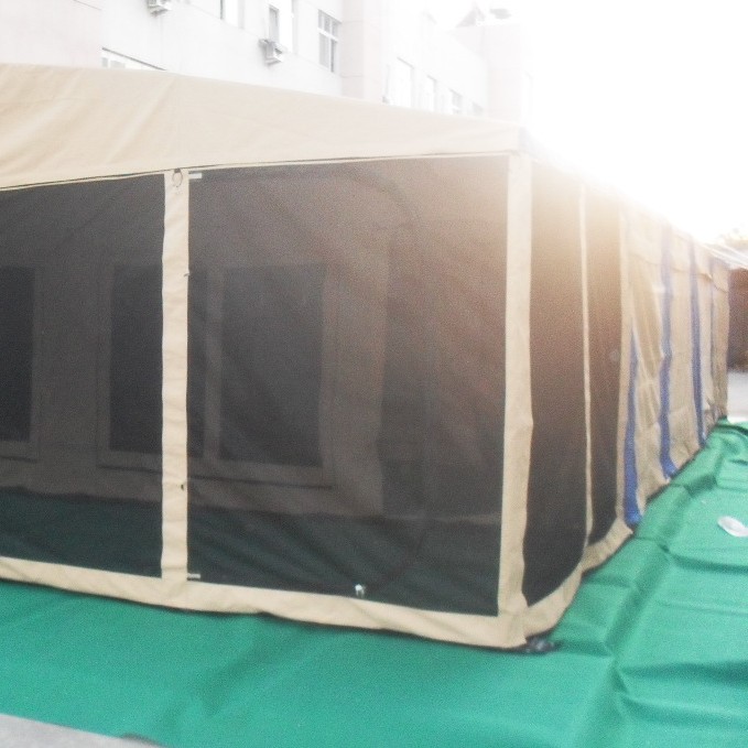 tent trailer with comfortable