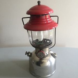 Vintage 1956 Coleman Red Chrome Base 200 T-66