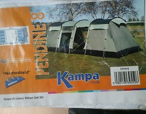 tents pendine 8 family tent this item is collection only too big to post .