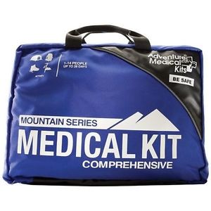 Comprehensive Medical Kit, Mountain Series, Blue/Black