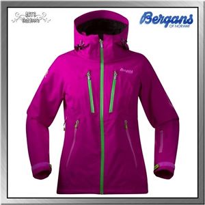 Bergans Trolltind Lady jacket Damen Funktionsjacke dark tulip/timothy green