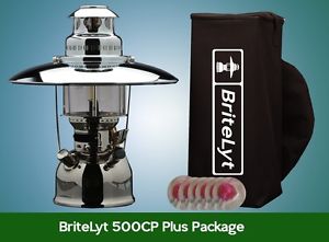 BriteLyt/Petromax USA 500CP Lantern with Reflector & Case - Lifetime Warranty