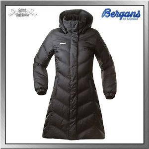 Bergans Myking Down Lady Coat Damen Daunenjacke Wintermantel schwarz