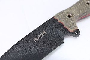 Busse Combat Battle Grade ASH - SR101 Steel & red liners