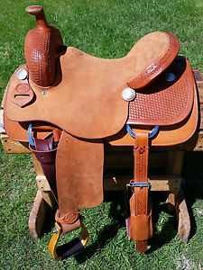 16" Spur Saddlery Ranch Cutting Saddle - Made in Texas - Cutter