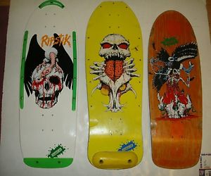 Vintage Kryptonics Ripstick skateboard Trilogy complete ULTRA RARE