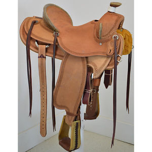 New! 15" Circle Y Saddlery XP Barnhart Ranch Saddle Code: SP1116-9504-04-1