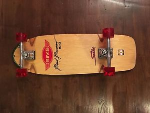 30” Sims "Brad Bowman” 10.0 Vintage Skateboard