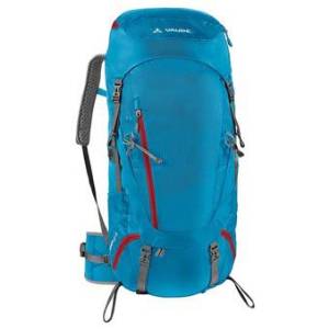 Asymmetric Backpack, 48 Plus 8 Liter, Teal Blue