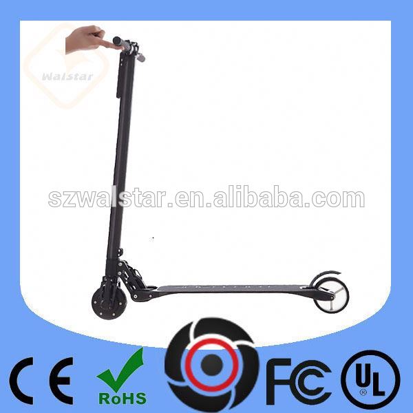 new the world's lightest carbon fiber foldable 2 wheel electric standing scooter 2016