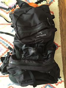 Arcteryx Bora 80 Backpack RARE Black/Blaze color! ONLY 1 on eBay! Sold Out! M