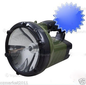 Green LED 55W Outdoor Camping Emergency Light Portable Searchlight Flashlight