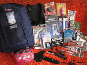 Emergency Bug Out Earthquake Kit Preparedness Personal Starter Home/Auto Bag NEW