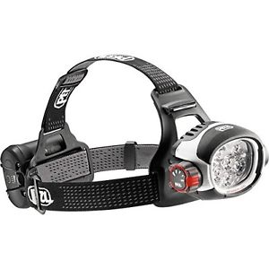 Petzl Ultra Rush Rechargeable Headlamp 760 Lumens Black Silver New