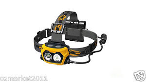 Yellow LED Outdoor Camping Bicycle HeadLight Headlamp Aluminum Flashlight