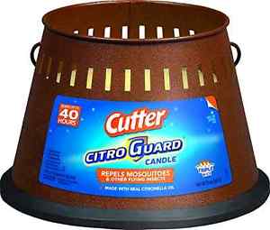 CitroGuard 20-Ounce Insect Repellent Camping Triple Wick Candle Case Pack of 1